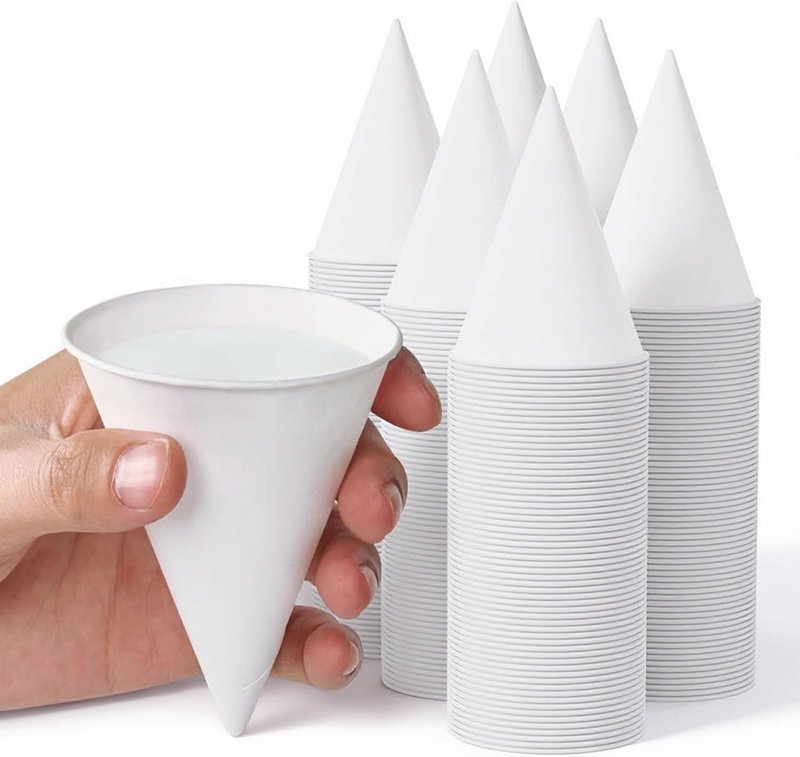 GreenWipe 4 oz Cone Water Cups