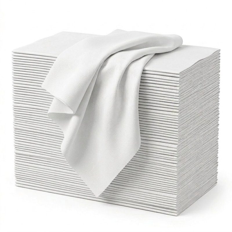 GreenWipe linen-feel guest napkins